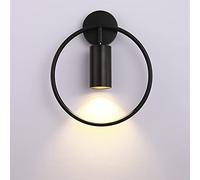 CFWSHJ Lampada da Parete di Lusso Post Moderna a LED 5W Ling Room Camera da Letto Comodino Apparecchi da Parete Illuminazione per Interni, Applique Moderne (Colore : A, Dimensioni : Luce Naturale