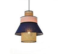 CFWSHJ lampadari, personalità Creativa Illuminazione, la Barra di Abbigliamento Comodino da Letto per Il Ristorante, E27 Nordic Moderno lampadario conciso (Blu, * 45cm)
