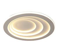 CFWSHJ Lampadiers, LED Circolare Filo a fiuto 3000k la Lampada soffitto per Camera da Letto e Balcone del Soggiorno (23,6 Pollici)