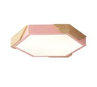 CFWSHJ Lampadiers, Nordico Moderno Minimalista Forma Sei Lati Filo sfioramento della Fredda, Calda, Luce Neutra, Tre Colori Lampada a Regolabile al soffitto 1,9 Pollici Li