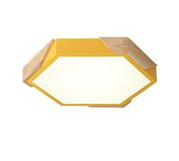 CFWSHJ Lampadiers, Nordico Moderno Minimalista Forma Sei Lati Filo sfioramento della Fredda, Calda, Luce Neutra, Tre Colori Lampada a Regolabile al soffitto 1,9 Pollici Li