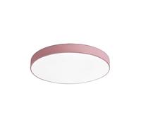 CFWSHJ Moderna Lampada Filo LED Rotondo Moderno, soffitto a Tre Colori, Dispositivo di Illuminazione Installazione incorporata, per la Camera da Letto del Soggiorno, Luce appesa (Rosa, 40 cm)