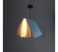CFWSHJ Moderno Sospensione ciondoli Interni lampadario, Illuminazione a soffitto semifulto Lampada per l'isola della Cucina, E27, Luce sospesa (Blu)