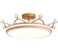 CFWSHJ Verro Sfera di Lusso Creativo del soffitto in Stile Barocco lampadario Moderno scandinavo Filo Lampada a Monte Principessa Ragazza per Bambini, Luce appesa