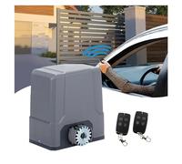 CFWWSAQ Kit Cancello Scorrevole DC 24V Kit ad energia Solare con Carica for cancello Scorrevole Apri Motore for Porta Automatica Operatori 500KG / 800KG con Batteria