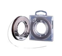 CFY652 Filo da Pesca Filo Animato in Acciaio all'Interno Lenza multifilamento Super Resistente 100 m Lenza Intrecciata PE 4 Fili 10-90 lb Lenza da Pesca(0.4)
