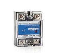 CG 10A 25A 40A DA, controllo DC monofase, dissipatore di calore AC da 220V a 3-32VDC SSR-10DA 25DA 40DA, copertura in plastica, relè a semiconduttore, 1 pezzo (40A-80A)