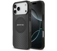 CG MOBILE AMG Grafica trasparente a doppio strato compatibile con MagSafe Custodia per iPhone 17 Pro Max (nero)