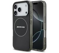 CG MOBILE AMG Grafica trasparente a doppio strato compatibile con MagSafe Custodia per iPhone 17 Pro (nero)