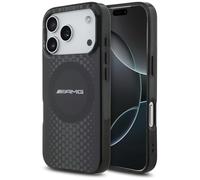 CG MOBILE AMG Grafica trasparente a doppio strato compatibile con MagSafe Custodia per iPhone 17 Pro (Nero)