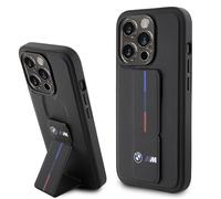 CG Mobile BMW BMHCP15X22GSLK - Custodia rigida per iPhone 15 Pro Max 6,7", colore: Nero