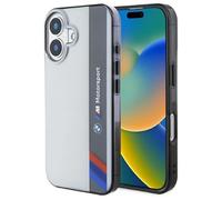 CG Mobile BMW BMHCP16S23HTFEG - Custodia rigida per iPhone 16 6.1", colore: Grigio