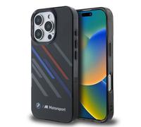 CG MOBILE BMW BMHCP16X23HTRAK - Custodia rigida per iPhone 16 Pro Max 6.9", colore: Nero