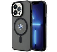 CG MOBILE BMW BMHMP15XDSLK - Custodia rigida per iPhone 15 Pro Max 6.7", colore: Nero