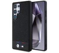 CG MOBILE BMW - Custodia in pelle tricolore per Samsung Galaxy S25 Ultra compatibile con MagSafe, colore: Nero