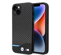 Bmw Custodia Per Telefono Bmhcp14m22nbck Iphone 14 Plus15 Plus 6.7 Leather Carbon