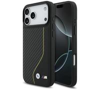 CG MOBILE BMW M Carbon Line & Logo compatibile con Mag Safe Cover per iPhone 17 Pro Max (giallo)