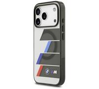 CG MOBILE BMW M IML - Bottoni in metallo a tre colori compatibili con MagSafe Cover per iPhone 17 Pro (antracite)