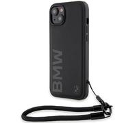 Bmw Custodia Per Telefono Bmhcp15s23rmrlk Iphone 151413 6.1 Signature Leather Wordmark Cord