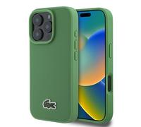 CG MOBILE Custodia Lacoste Ricamo per iPhone 16 Pro MAX- Verde Originale