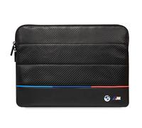 Custodia per laptop BMW 14", nera - tricolore carbonio