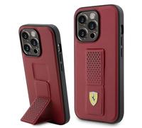 CG MOBILE Custodia per iPhone 15 Pro Max, in PC/TPU con supporto perforato, motivo Ferrari