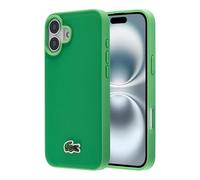 CG MOBILE Custodia protettiva per iPhone 16 Plus Lacoste Magsafe Iconic Cell Phone - Verde