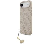 CG MOBILE Guess 4G Charms Collection - Custodia compatibile con MagSafe per iPhone 17 Air (rosa)