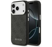 CG MOBILE Guess 4G Classic Logo compatibile con MagSafe Custodia per iPhone 17 Pro (Nero)