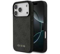 CG MOBILE Guess 4G - Custodia classica per iPhone 17 Pro, colore: Nero