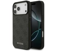 CG MOBILE Guess 4G - Custodia classica per iPhone 17 Pro Max, colore: Nero