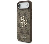 CG MOBILE Guess 4G - Custodia grande con logo per iPhone 17 Air, colore: marrone