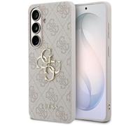 CG MOBILE Guess 4G - Custodia grande in metallo con logo per Samsung Galaxy S26, colore: Rosa