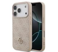 CG MOBILE Guess 4G Klein 4G und klassisch kompatibel mit MagSafe Hülle für iPhone 17 Pro Max (Pink)