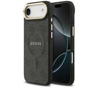 CG MOBILE Guess 4G PU Classic Logo compatibile con MagSafe Custodia per iPhone 17 Air (nero)