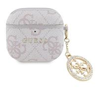 CG Mobile Guess 4G Strass Custodia Charm per AirPods 4 (rosa)