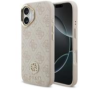 CG Mobile Custodia per iPhone 17 Guess 4G Strass Logo compatibile con MagSafe Rosa
