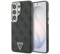 CG MOBILE Guess 4G Triangle Logo Compatibile con MagSafe Custodia per Samsung Galaxy S26 Ultra (Nero)