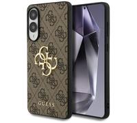 CG MOBILE Guess Big 4G - Custodia classica con logo per Samsung Galaxy S25 Edge, colore: Marrone