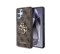 CG MOBILE Guess Big 4G - Custodia con logo classico per Samsung Galaxy S25 Ultra (marrone)