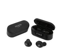 GUESS Cuffie Bluetooth GUTWST31EK TWS con docking station Nero