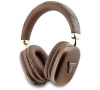 CG MOBILE Guess - Cuffie Bluetooth 4G con logo triangolare, colore: Marrone