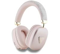 CG MOBILE Guess - Cuffie Bluetooth 4G con logo triangolo rosa