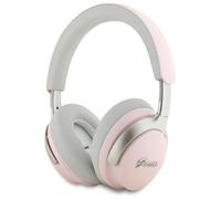 CG MOBILE Guess Cuffie Bluetooth ANC/ENC DB Metal Script Logo Rosa