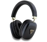 CG MOBILE Guess - Cuffie Bluetooth con logo triangolo dorato, suono chiaro, bassi profondi potenti, design ergonomico, batteria durevole, facile da accoppiare, versione BT 5.3, 32 ore di ascolto
