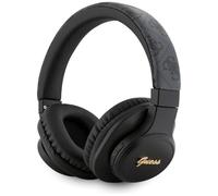 CG MOBILE Guess Cuffie Bluetooth Headphones Tone on Tone Script - Nero e Grigio