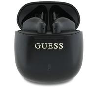 CG Mobile Guess Cuffie Bluetooth TWS + Dock Printed Classic Logo Nero