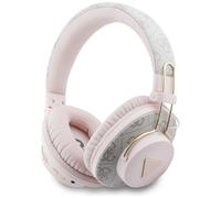 CG MOBILE Guess - Cuffie con logo triangolare Bluetooth ENC (rosa)