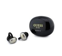 CG MOBILE Guess Cuffie OWS con finitura metallica e logo classico, nero