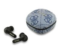 CG Mobile Guess Cuffie TWS ENC 4G Classic Metal Logo (blu)